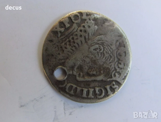 Полска сребърна монета Сигизмунд 1596 г, снимка 3 - Нумизматика и бонистика - 51464040