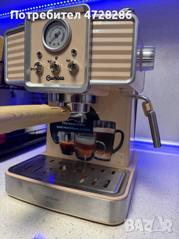 Еспресо машина Cecotec Cumbia, снимка 3 - Кафемашини - 53469627