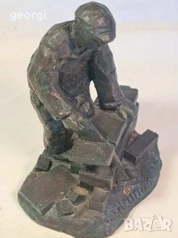 холандска статуетка на дърводелец  7/4