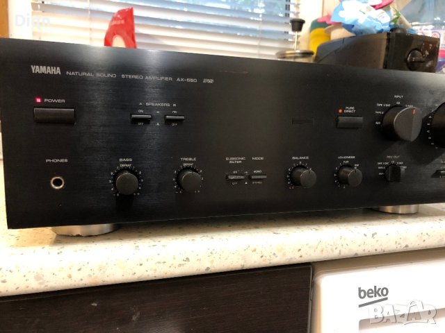 Yamaha AX-550, снимка 12 - Ресийвъри, усилватели, смесителни пултове - 43188364
