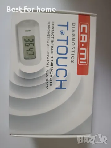 T-TOUCH ИНФРАЧЕРВЕН ТЕРМОМЕТЪР CA-MI – МЕДИЦИНСКИ , снимка 2 - Други - 48351575
