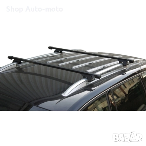 Напречни греди за автомобил Automat, Метални греди - 120см, Черни, снимка 3 - Аксесоари и консумативи - 51980561