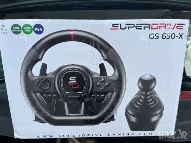 Спортна гейминг волан Subsonic GS 650-X за PS4, Xbox One, Xbox Series X/S, снимка 2 - PlayStation конзоли - 52630268