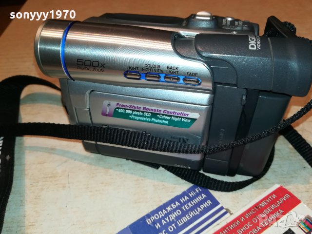 PANASONIC NV-DS60EG MINI DV MADE IN JAPAN 0411211037, снимка 11 - Камери - 34690669