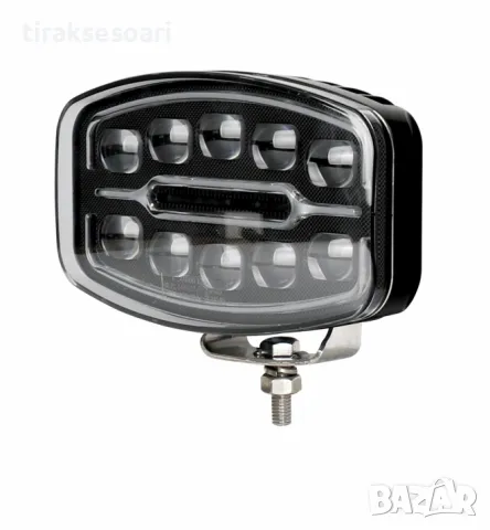 180W Мощни LED Диодни Фарове Халогени за Ролбар на Камион Джип 12V 24V, снимка 3 - Аксесоари и консумативи - 48326874