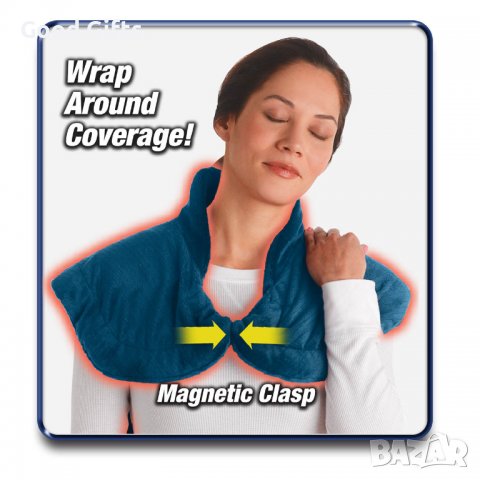 Термо масажор Thermapulse Relief Wrap за врат , рамена и гръб, снимка 2 - Масажори - 39297021