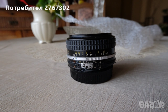 Nikon Nikkor AI-s 50mm f1.8 Manual Lens. Nikon, снимка 7 - Обективи и филтри - 53506600