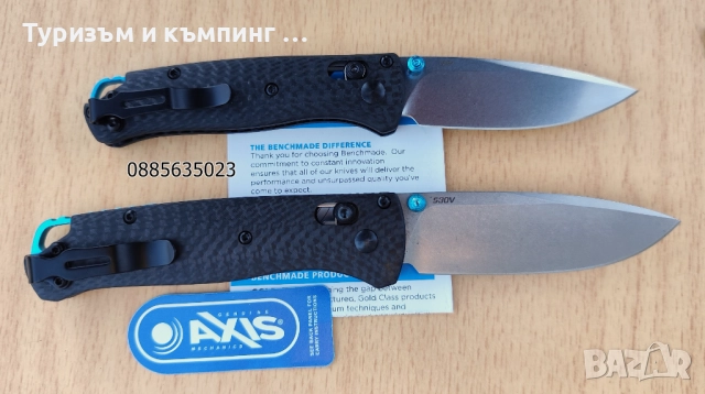 Benchmade Bugout 535 Carbon, снимка 6 - Ножове - 52945177