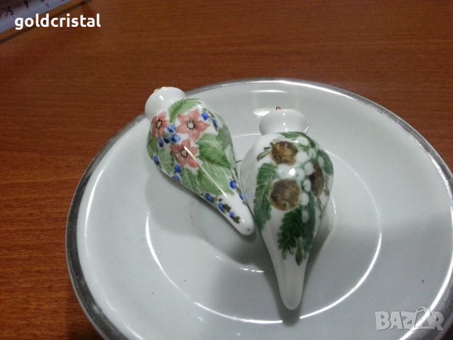 Порцеланови играчки за елха , снимка 4 - Антикварни и старинни предмети - 43245768