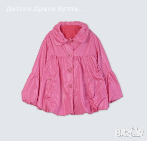 Нови детски шлифери за момичета в 4 цвята (104-128), снимка 2 - Детски якета и елеци - 51931940