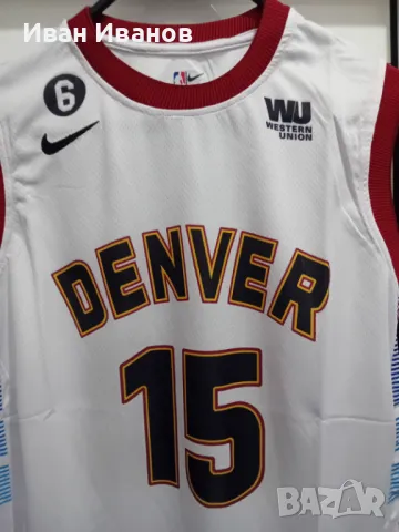 Чисто нов оригинален потник на Denver Nuggets - Nikola Jokic, снимка 6 - Баскетбол - 50415053