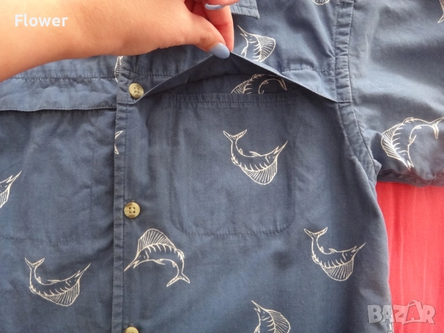 Детска риза с фигурален десен, размер 110, снимка 4 - Детски ризи - 52954718