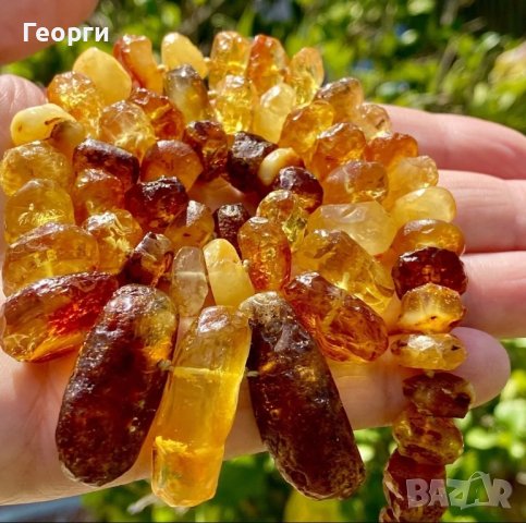 Уникално колие от Мексикански кехлибар 212,8 карата. , снимка 7 - Колиета, медальони, синджири - 43506697