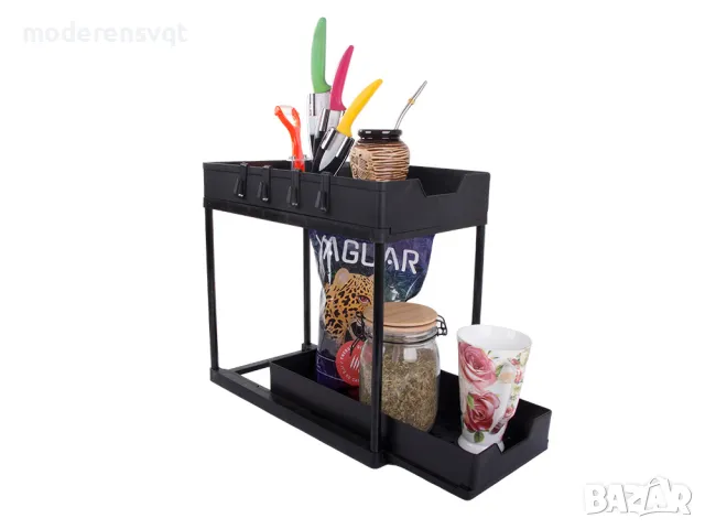 Етажерка за подправки изтеглящ се рафт за кухня, снимка 6 - Аксесоари за кухня - 47730016