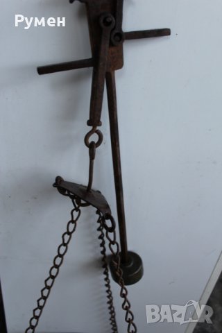 Кантар тип "Паланца", снимка 4 - Антикварни и старинни предмети - 38644573