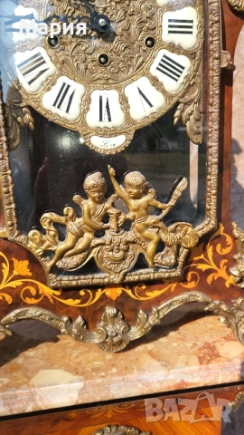 Часовник с постамент 025, снимка 10 - Антикварни и старинни предмети - 51455948