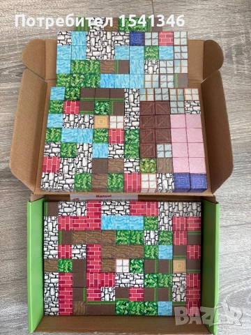 Майнкрафт магнитни кубчета 300/200/100/50 части, снимка 5 - Конструктори - 52048276