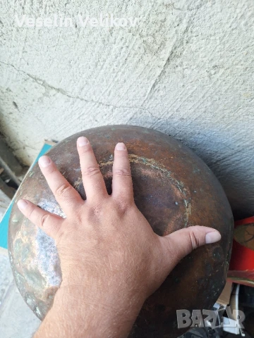 Голямо медно гърне/кашпа/саксия, снимка 9 - Декорация за дома - 51306021