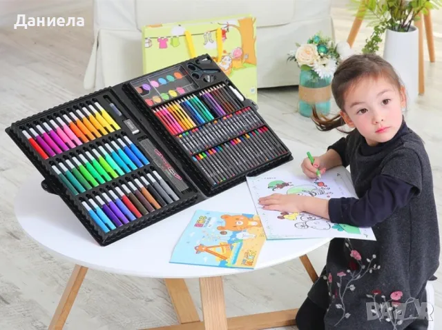 комплект за рисуване от 150 части, снимка 7 - Рисуване и оцветяване - 49391928