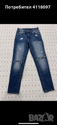 Сини дънки чисто нов