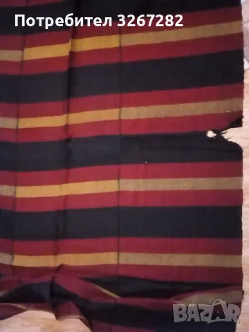 Черга,Селска,Ръчно Тъкана, Вълна, Кюстендилско, снимка 10 - Антикварни и старинни предмети - 48219263