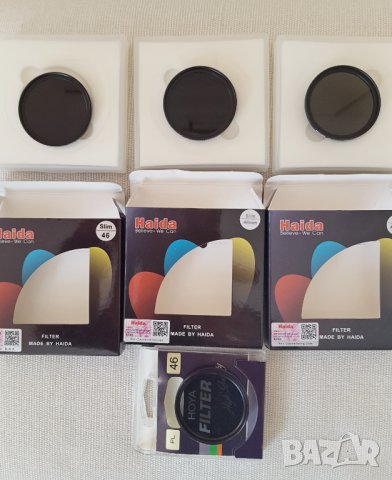 Set ND & CPL  filter's Haida & Hoya, снимка 3 - Обективи и филтри - 39968635