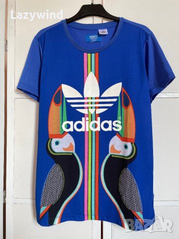 Тениска Adidas Originals x FARM, снимка 5 - Тениски - 40564827