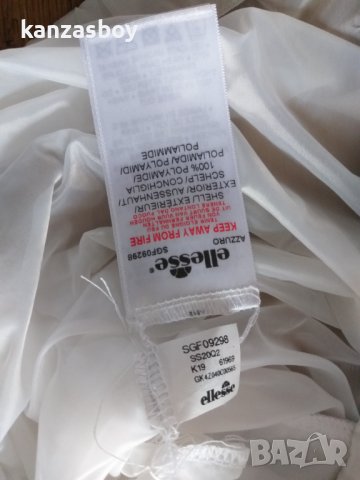 Ellesse Azzuro - страхотна дамска ветровка КАТО НОВА, снимка 8 - Спортни екипи - 40739034