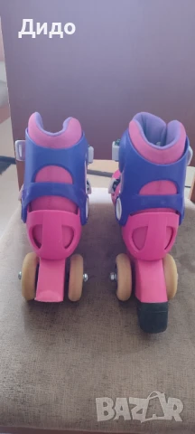 Детски ролери розово Oxelo Play 3 с каска номер 26-28, снимка 4 - Ролери, кънки - 50791644