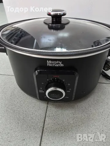 Морфи Ричардс 3,5 л Easy Time Slow Cooker, автоматични настройки на топлината 