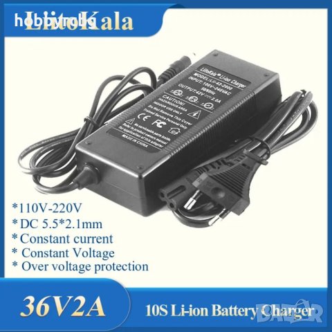 Liitokala зарядно за електрическо колело, мотор, тротинетка 36V 2A 10S, снимка 2 - Друга електроника - 43031855