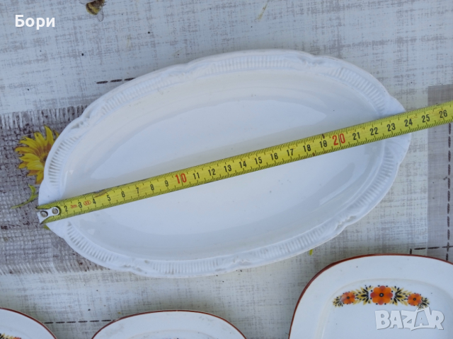 Порцелан плата, снимка 7 - Чинии - 36574784