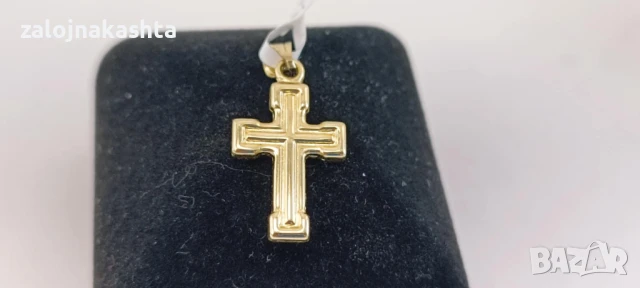 Нов Златен кръст-1,23гр/14кр, снимка 2 - Колиета, медальони, синджири - 50684748