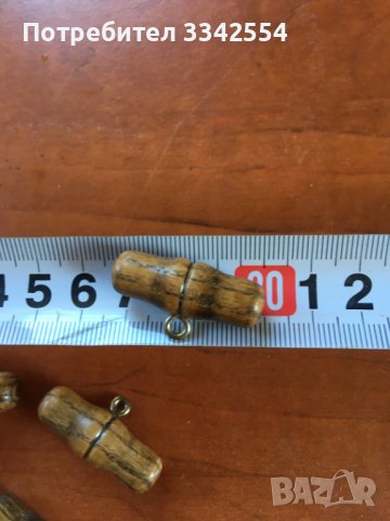 КОПЧЕ КОПЧЕТА РЕТРО ДЪРВО-12 БР, снимка 4 - Други ценни предмети - 38492690