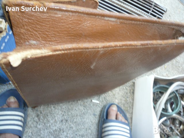 КОЖЕНА  4ИНОВНИ4ЕСКА 4АНТА АНТИКВАРНА, снимка 7 - Антикварни и старинни предмети - 38475895