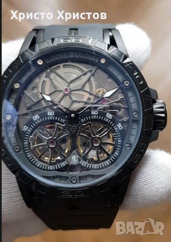 Мъжки механичен луксозен часовник Roger Dubuis, снимка 5 - Мъжки - 32937550