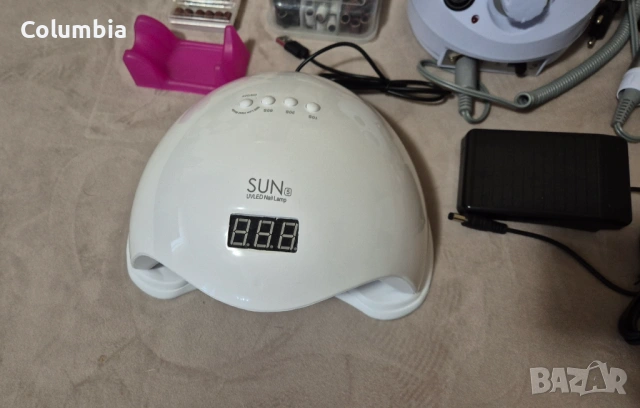 Професионален комплект за маникюр и педикюр, снимка 3 - Продукти за маникюр - 53218905