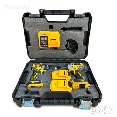 Акумулаторни импакт и винтоверт WerkBull 36V 8Ah в куфар, снимка 3 - Винтоверти - 43474224