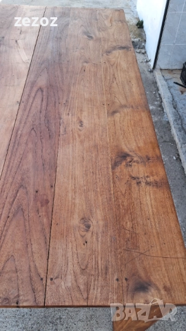 Маса трапезна масив №67, снимка 8 - Маси - 52232410