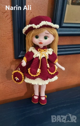 Плетена кукла, снимка 2 - Кукли - 53434054