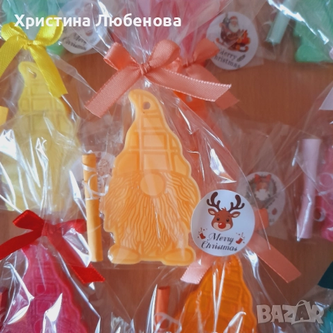 Коледни сапунчета , снимка 5 - Декорация за дома - 52450914