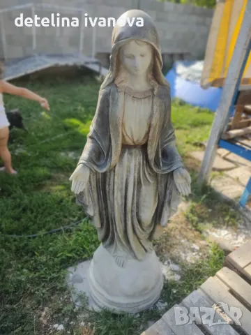 Статуя "Богородица", снимка 3 - Градински мебели, декорация  - 41465354
