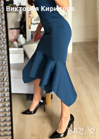 Рокля asos peplum, снимка 6 - Рокли - 52138362