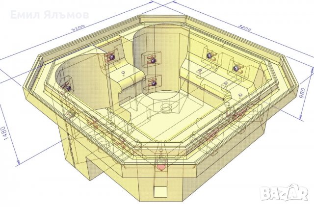 Джакузи от стиропор, епс, снимка 4 - Ремонти на баня - 39085894