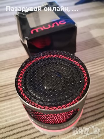 Безжична, светеща Bluetooth тонколона с FM радио, USB,micro SD, снимка 2 - Тонколони - 43120388