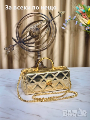 Chanel Дамска Чанта Тип Куфарче - Налични Различни Цветове Код SK225, снимка 11 - Чанти - 52593557