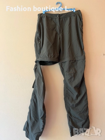 Ice Peak Дамски зелен шушляков панталон с джобове 38 размер с цип за премахване на крачолите 💚💚💚, снимка 10 - Панталони - 52117035