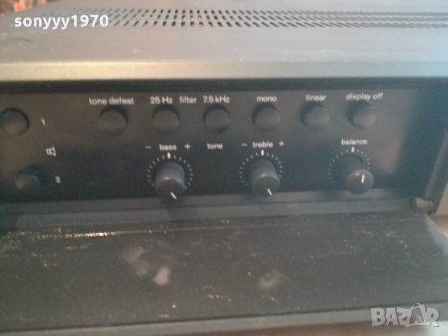 braun a2 amplifier-germany 2403211810, снимка 10 - Ресийвъри, усилватели, смесителни пултове - 32290346