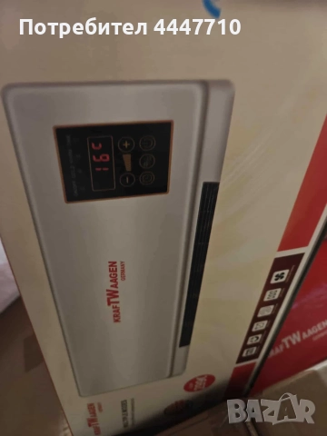 Стенна печка KraftWaagen 3 в 1 – отопление и охлаждане за всяка стая, снимка 2 - Друга електроника - 52360352