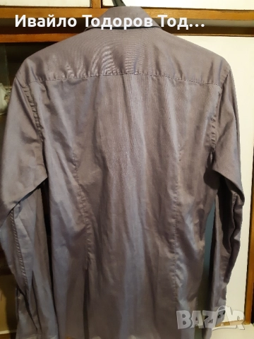 Мъжка бутикова риза с дълъг ръкав Hugo Boss , снимка 7 - Ризи - 51554652